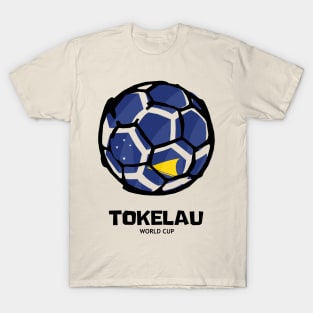 Tokelau Football Country Flag T-Shirt